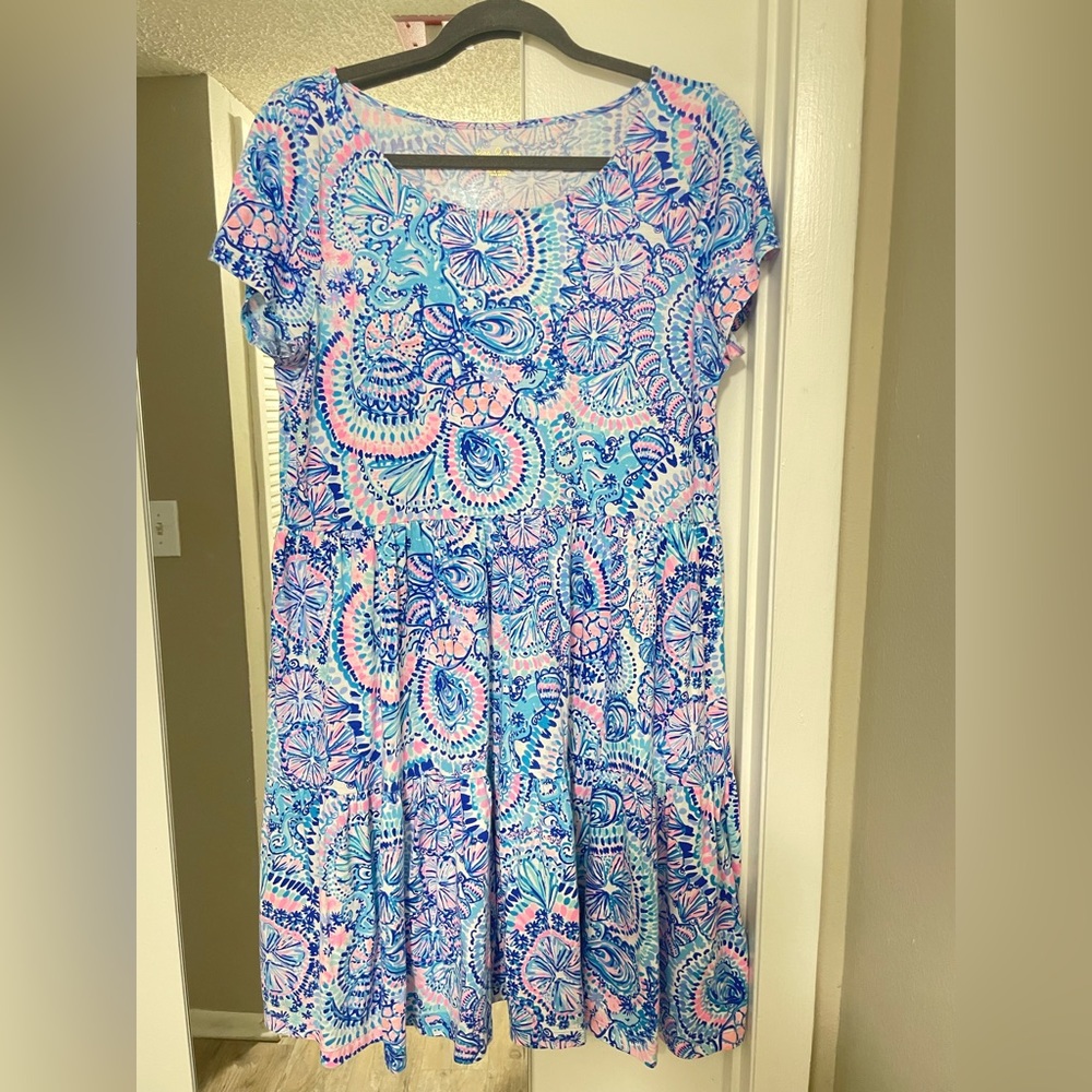 Geanna short sleeve dress - EUC, large